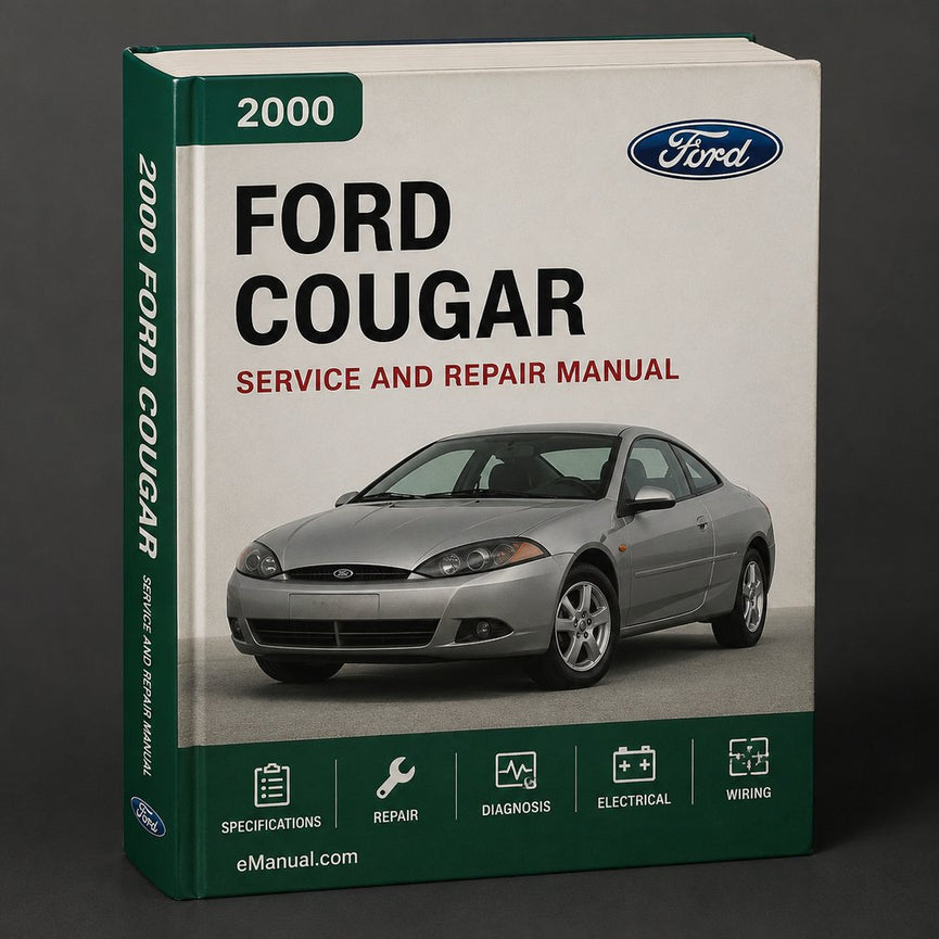 2000 Ford COUGAR Werkstatt-Service-Reparaturhandbuch
