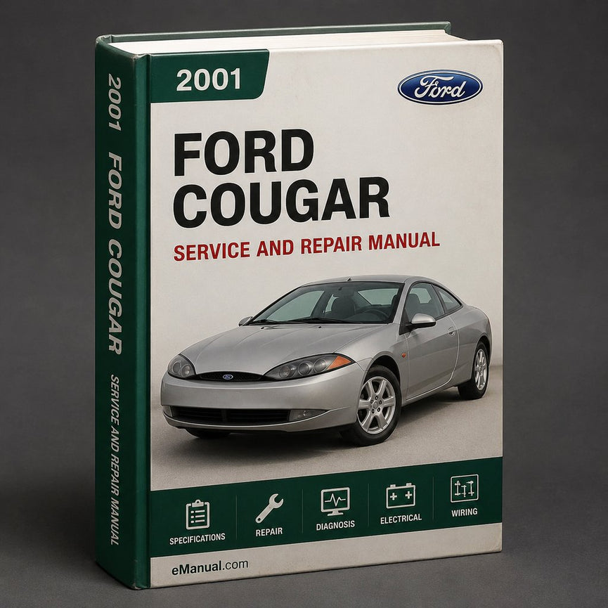 2001 Ford COUGAR Werkstatt OEM Service-Reparaturhandbuch
