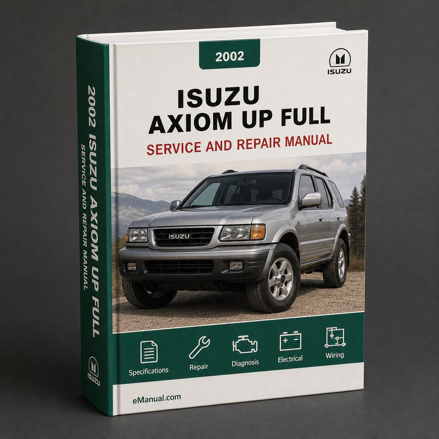 ISUZU AXIOM UP 2002 Full Service Repair Manual