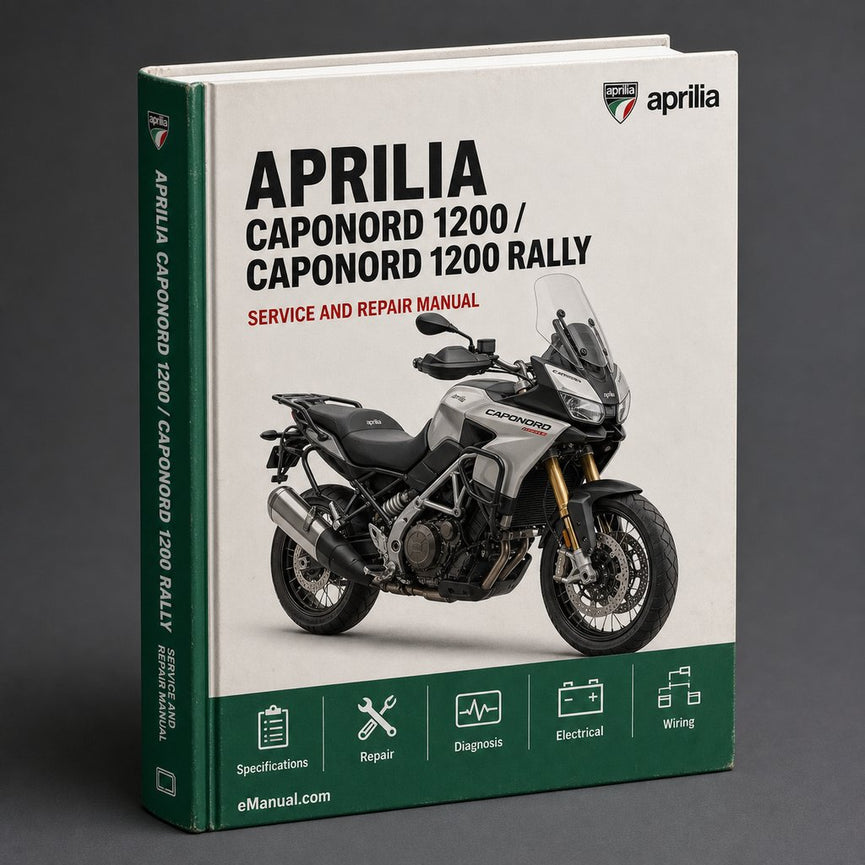 APRILIA Caponord 1200/ Caponord 1200 Rally Service-Reparaturhandbuch