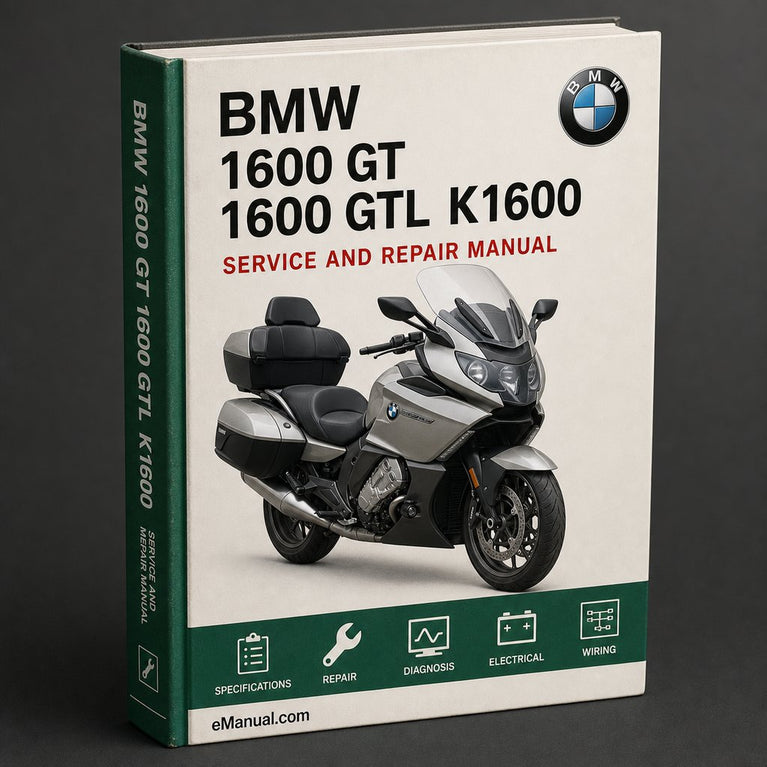Manual de taller de la motocicleta BMW K 1600 GT K 1600 GTL K1600
