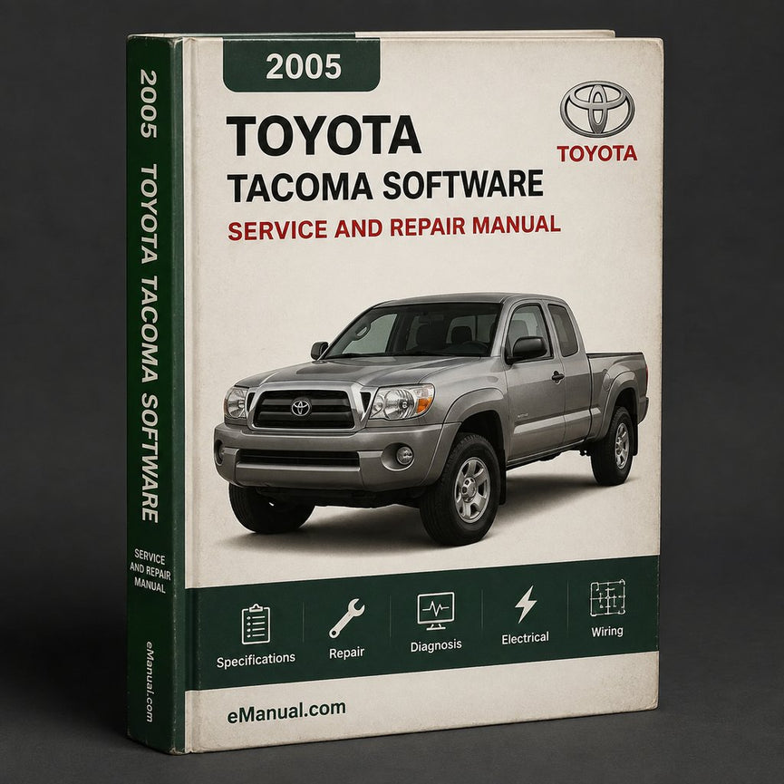 2005 Toyota Tacoma Service & Repair Manual Software