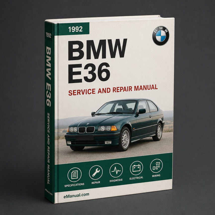 BMW E36 1992 Factory Service Repair Manual