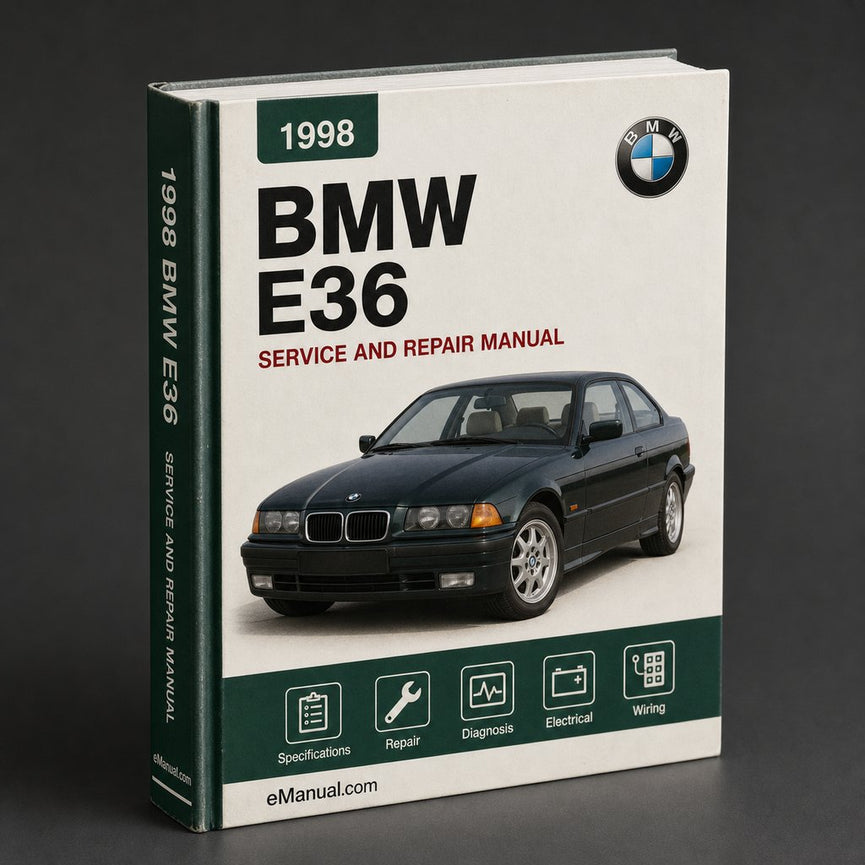 BMW E36 1998 Factory Service Repair Manual