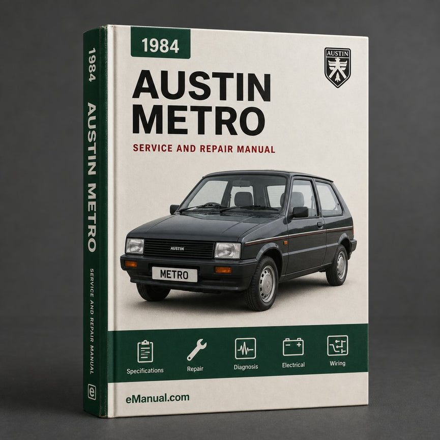 Manual de taller y reparación de Austin Metro 1984