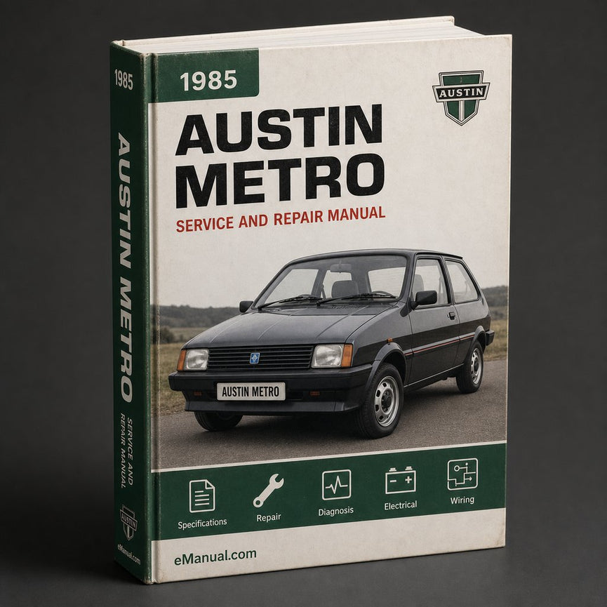 Manual de taller y reparación de Austin Metro 1985