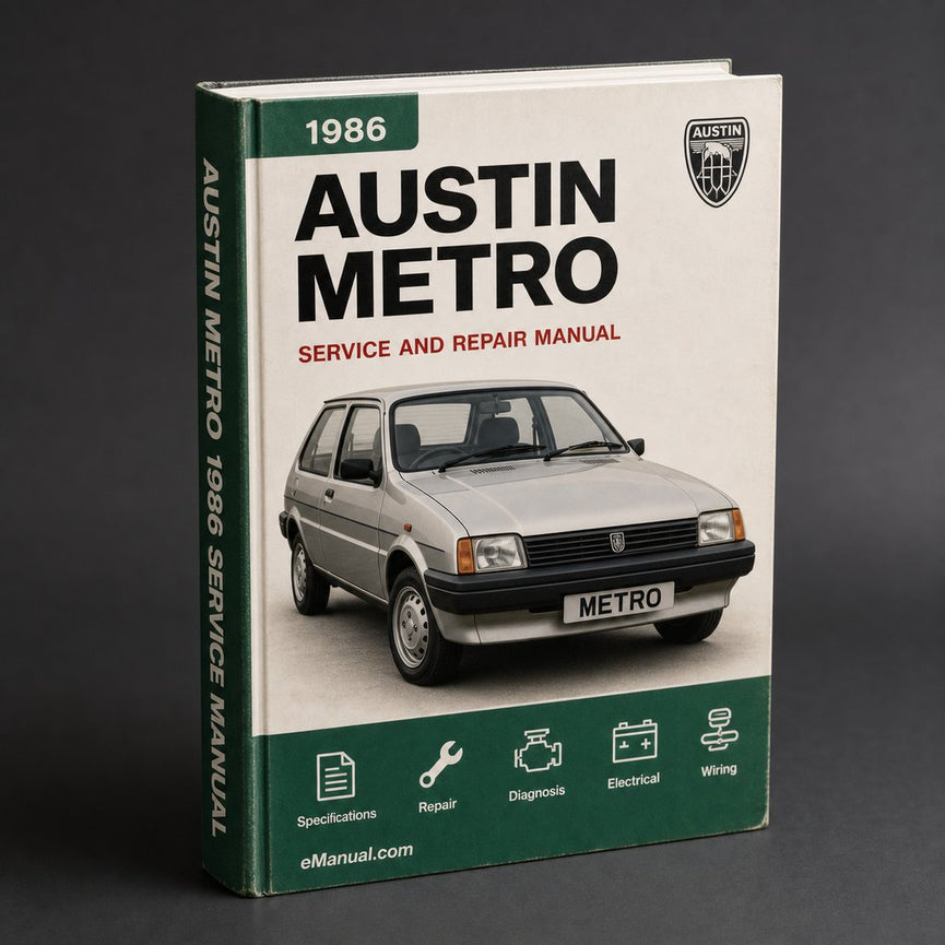 Manual de taller y reparación de Austin Metro 1986