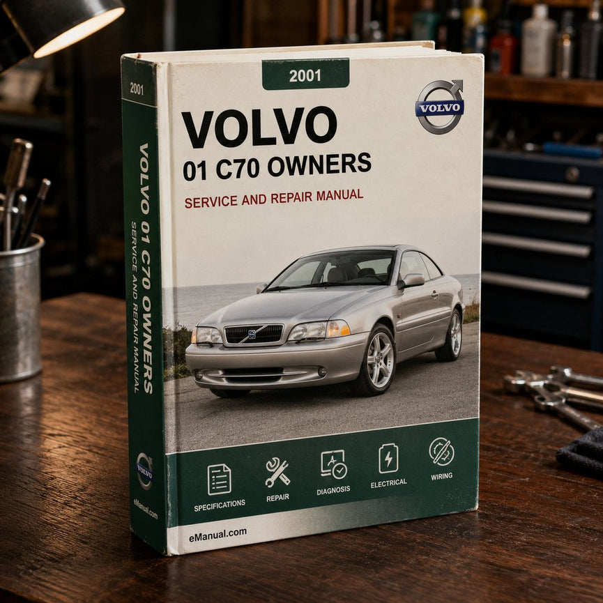 01 Volvo C70 2001 Owners Manual