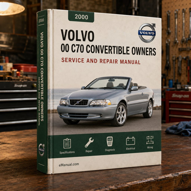 00 Volvo C70 Convertible 2000 Owners Manual