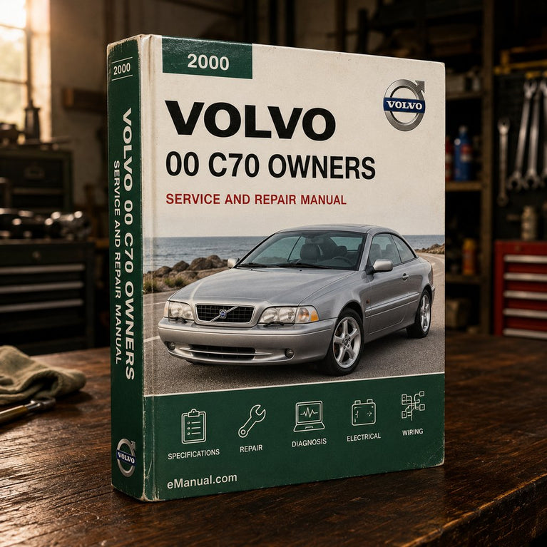 00 Volvo C70 2000 Owners Manual