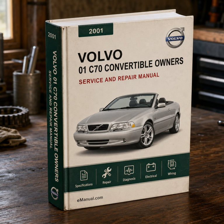 01 Volvo C70 Convertible 2001 Owners Manual