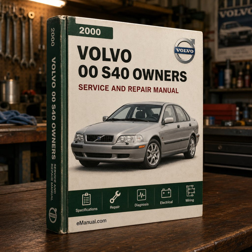 00 Volvo S40 2000 Owners Manual