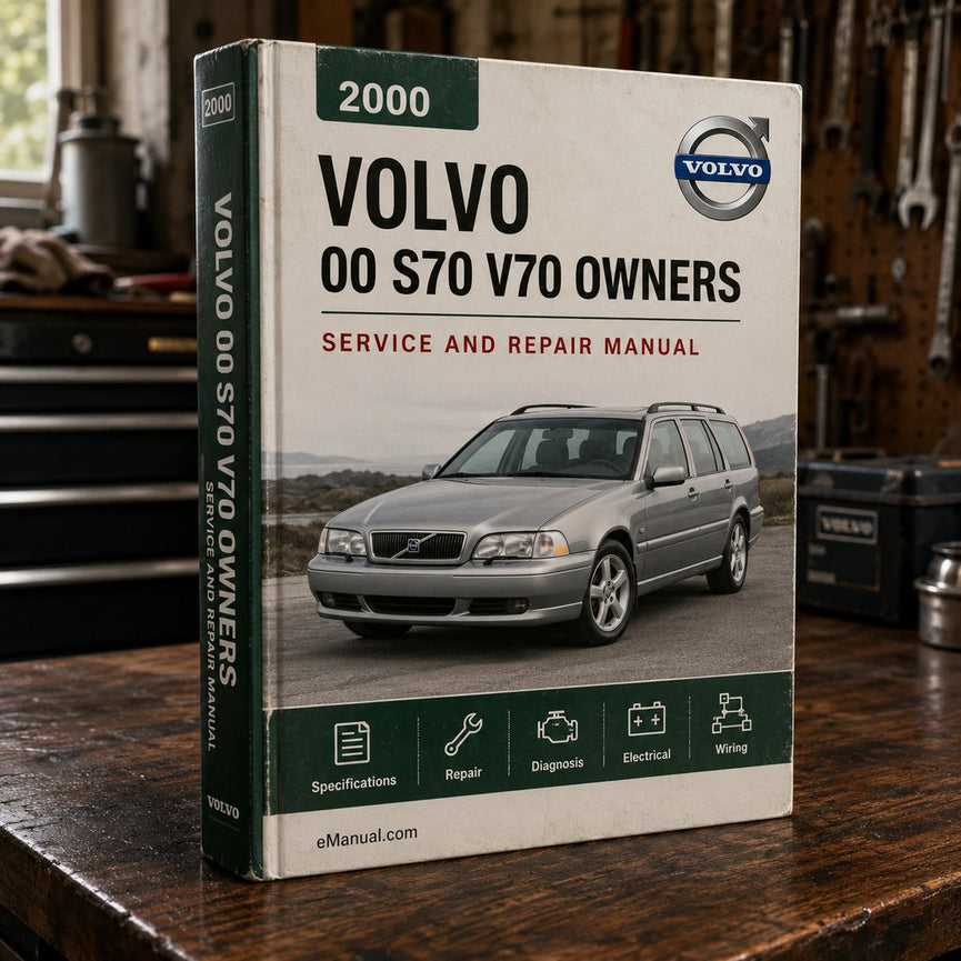 00 Volvo S70 V70 2000 Owners Manual