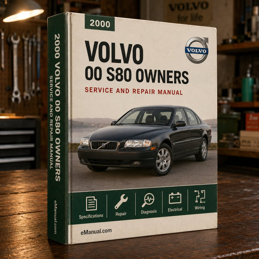 00 Volvo S80 2000 Owners Manual