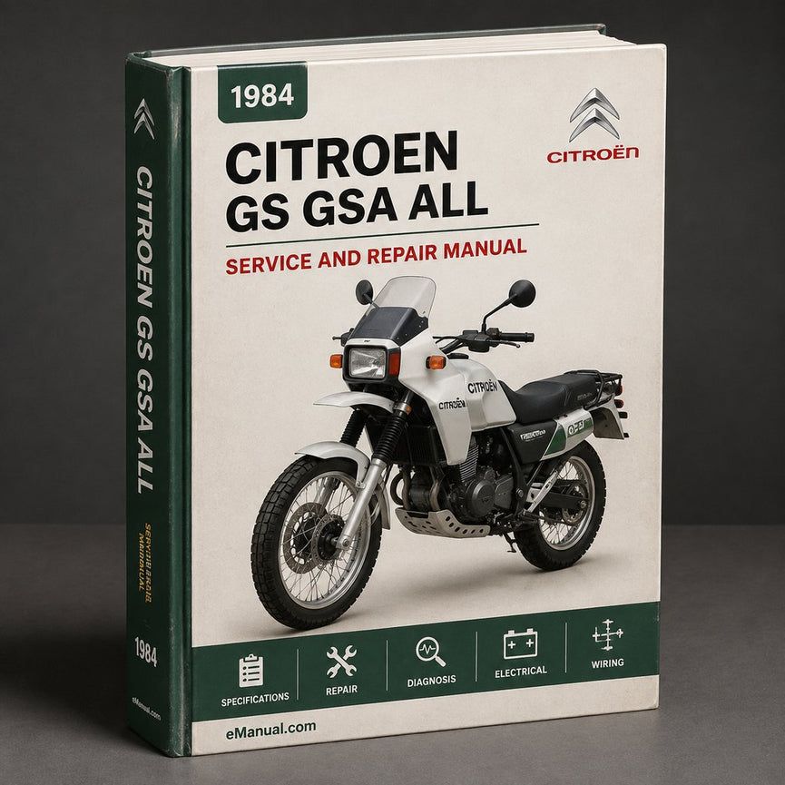 Citroen GS GSA 1984 All Service Repair Manual