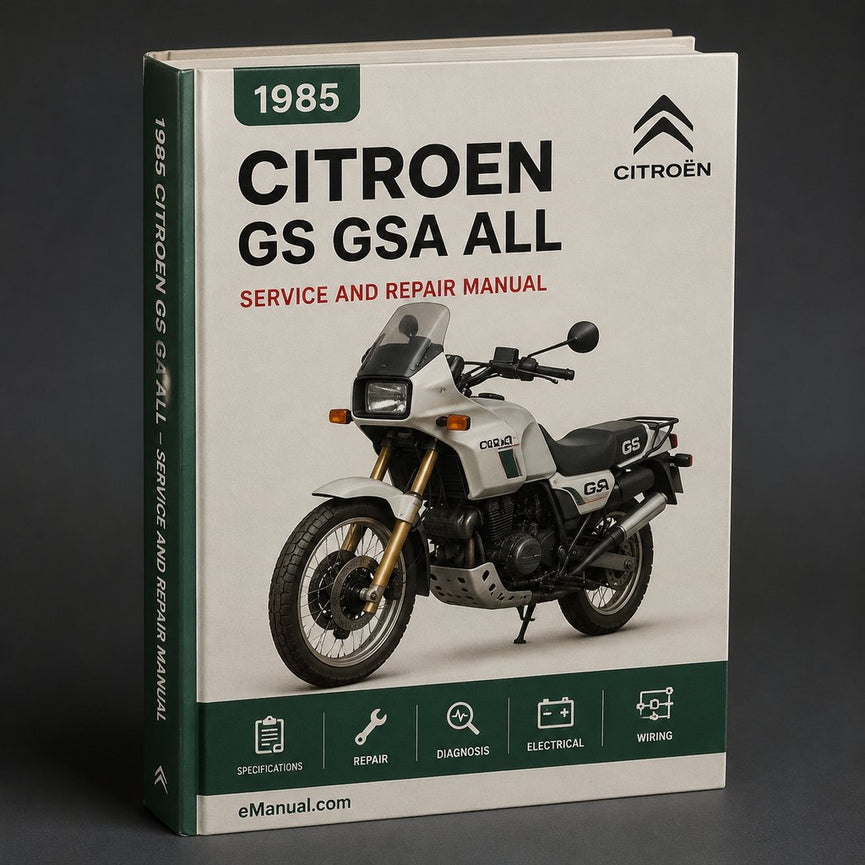 Citroen GS GSA 1985 All Service Repair Manual