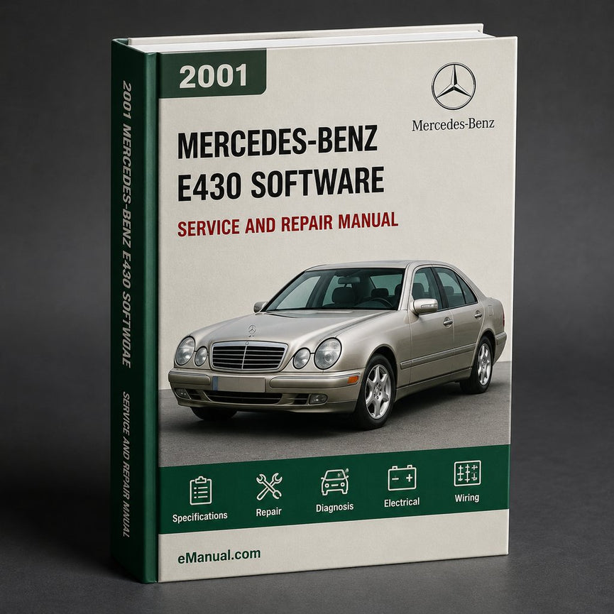 2001 Mercedes-Benz E430 Service & Repair Manual Software