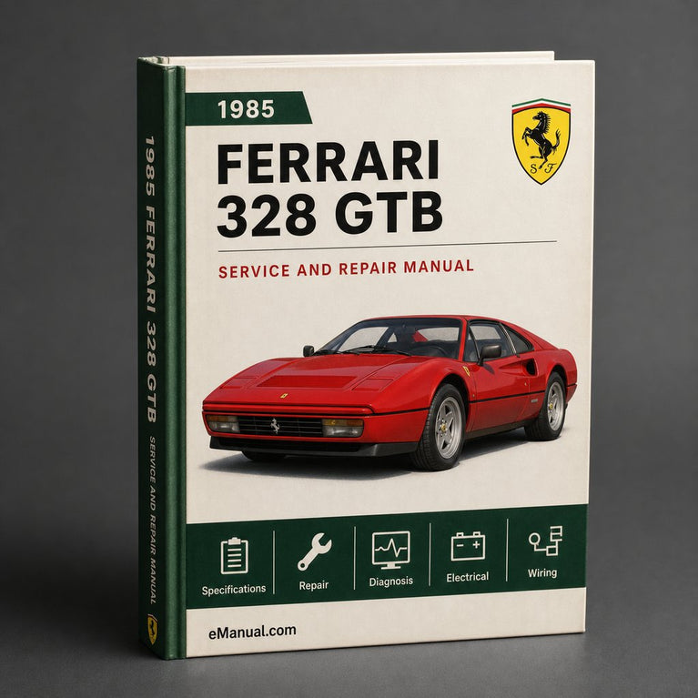 Ferrari 328 GTB 1985-1989 Service-Reparaturhandbuch