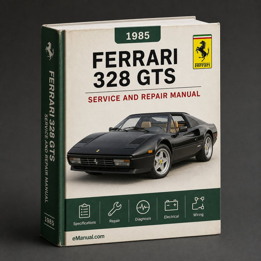 Ferrari 328 GTS 1985-1989 Service Repair Manual