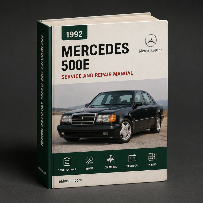Mercedes 500E 1992 1993 Service Repair Workshop Manual