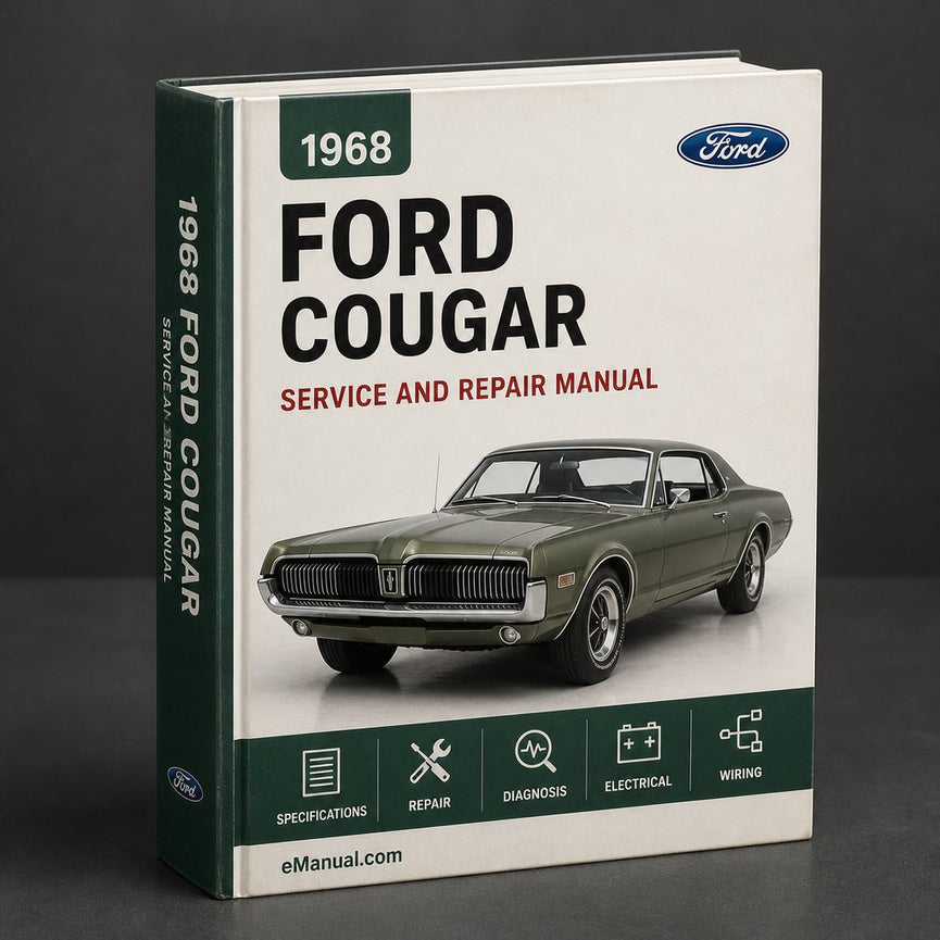 Ford Cougar 1968 Service & Repair Manual