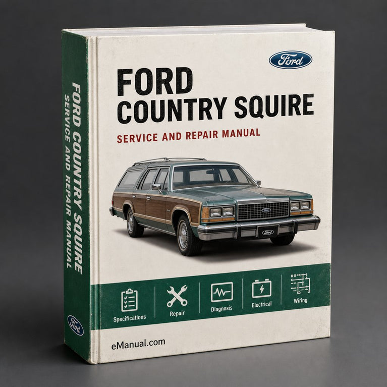 Ford COUNTRY & SQUIRE Service Repair Manual