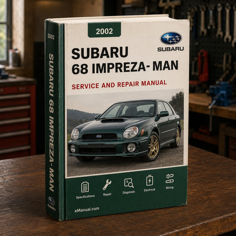 (68 MB) 2002 Subaru Impreza-Official DIY Factory Service Manual (FSM)/Repair Manual/Workshop Manual 02-( Format)
