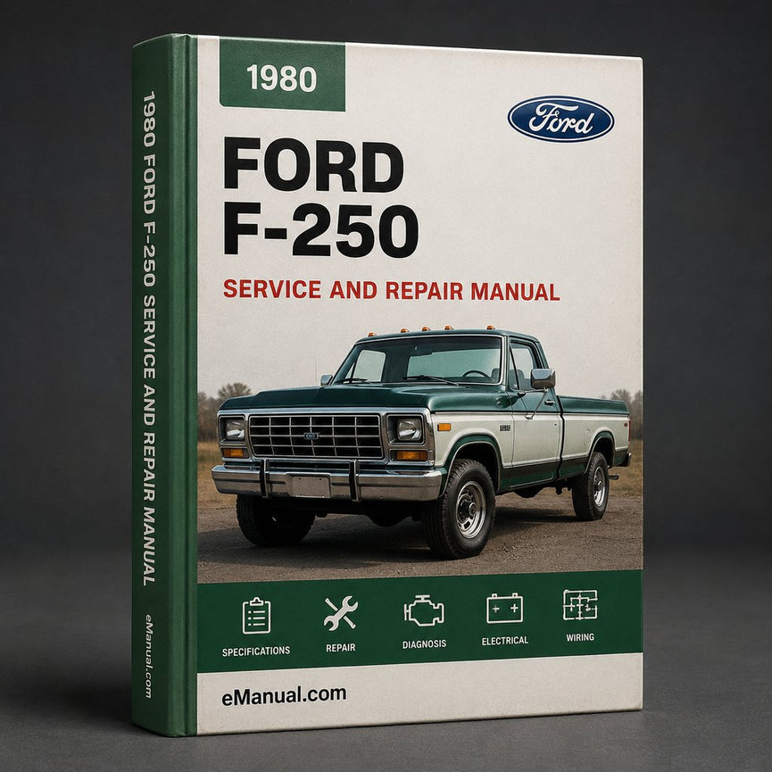 Manual de taller y reparación de Ford F-250 1980-1995