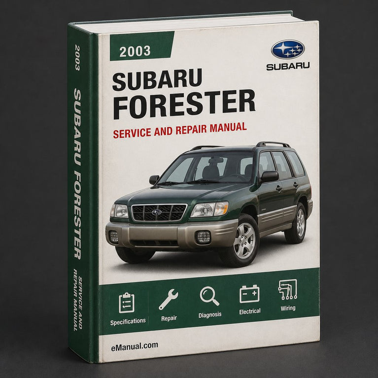 Subaru Forester 2003 2004 Workshop Repair Service Manual