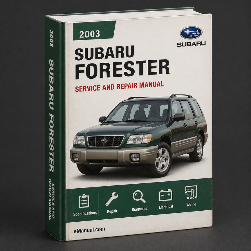 Subaru Forester 2003 2004 Workshop Repair Service Manual