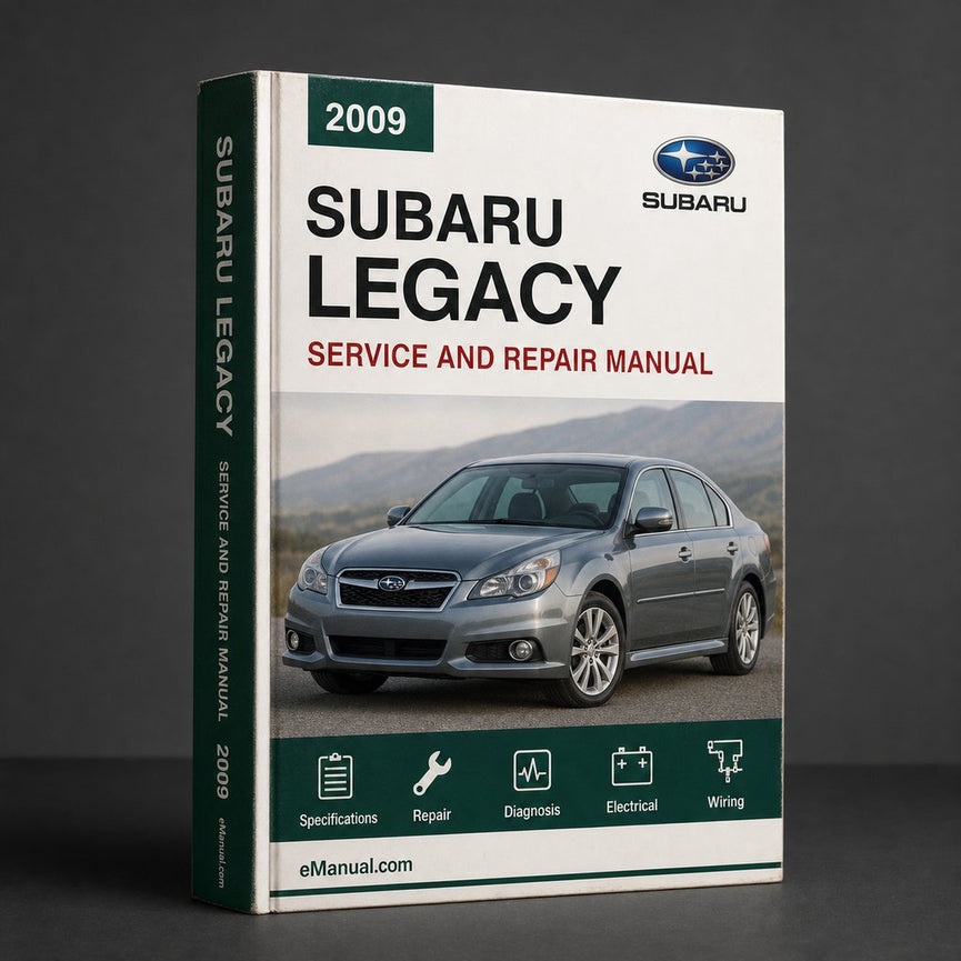 Subaru Legacy 2009 Workshop Repair Service Manual