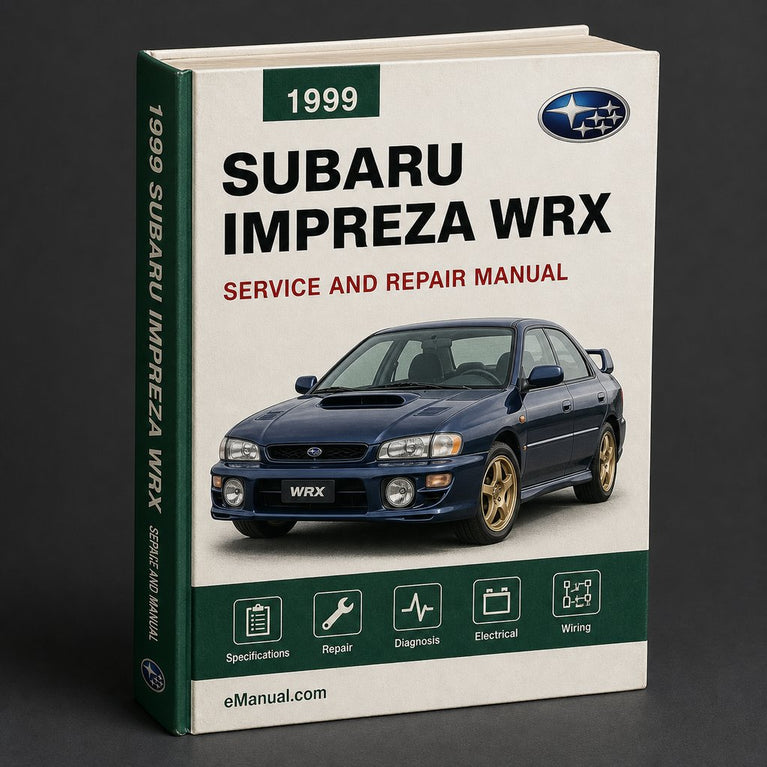 Subaru Impreza WRX 1999 2000 Workshop Repair Service Manual