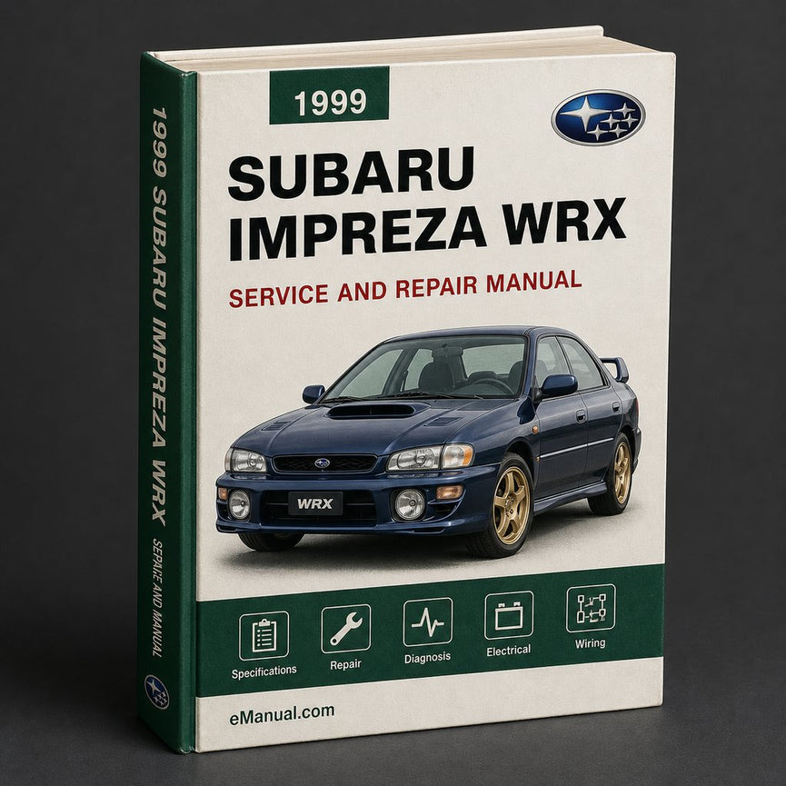 Subaru Impreza WRX 1999 2000 Workshop Repair Service Manual