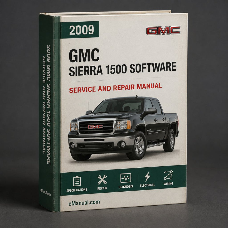 2009 GMC Sierra 1500 Service & Repair Manual Software