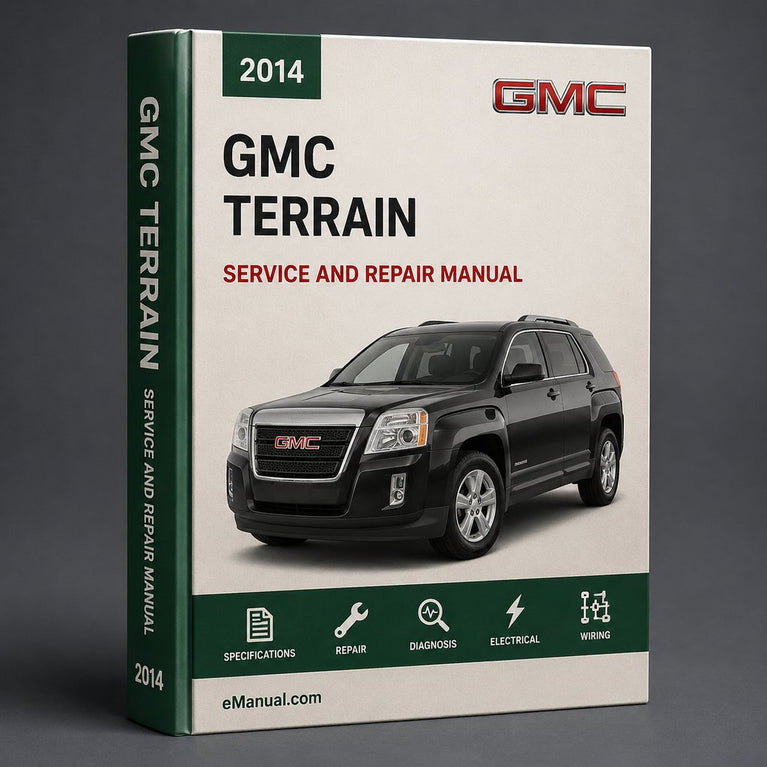 GMC Terrain Komplettes Werkstatthandbuch 2014