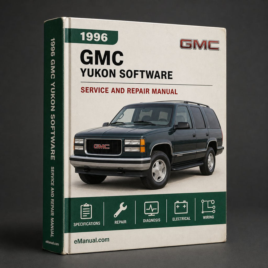 1996 GMC Yukon Service & Repair Manual Software
