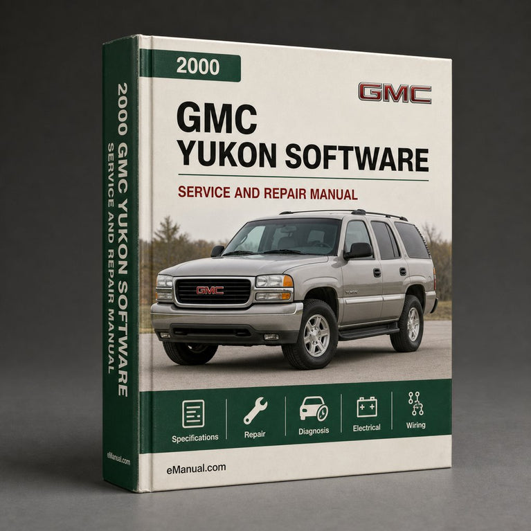 2000 GMC Yukon Service- und Reparaturhandbuch-Software