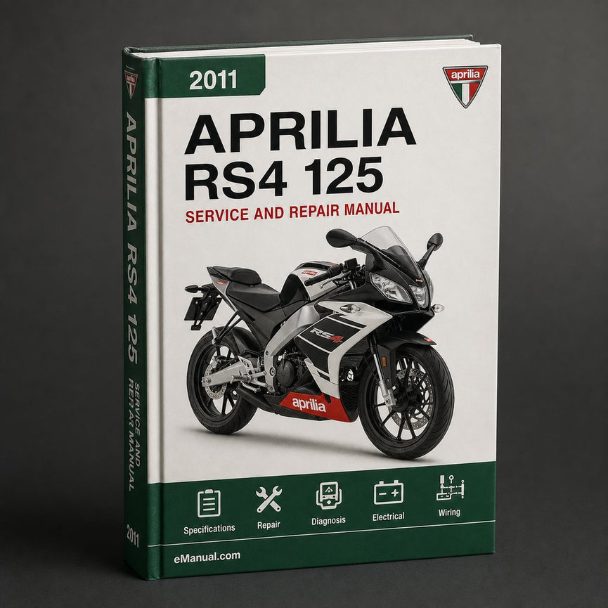 APRILIA RS4 125 2011 2012 2013 Workshop Service Repair Manual