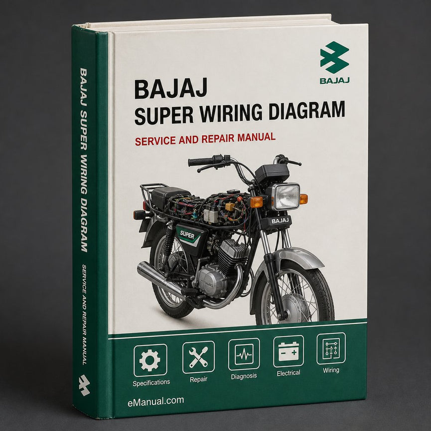 Diagrama de cableado del BAJAJ Super
