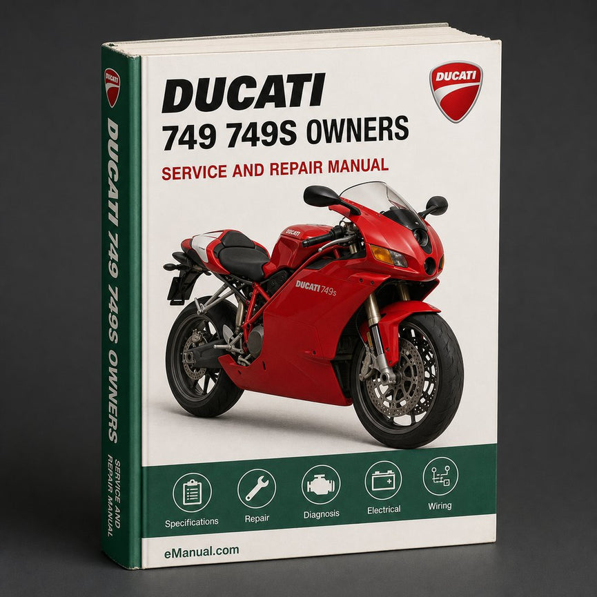 Ducati 749 749s Owners Manual