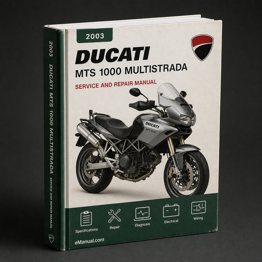 Ducati MTS 1000 Multistrada Ersatzteilkatalog 2003-2006