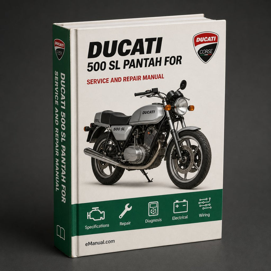 Ducati 500 SL Pantah Workshop Service Manual for Repair
