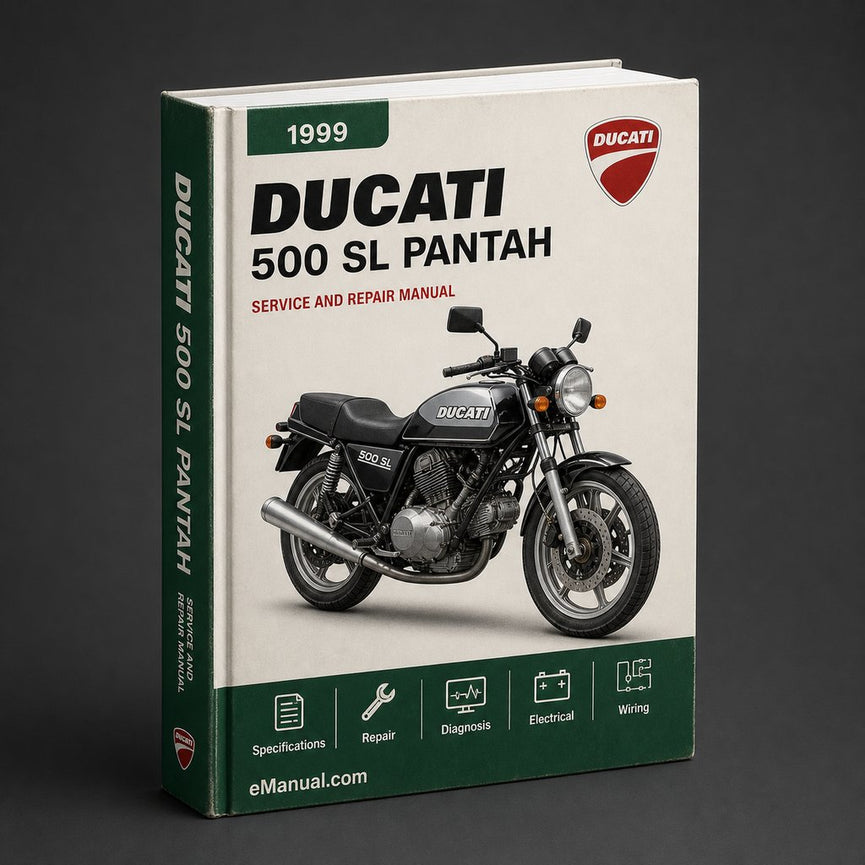 Ducati 500 SL Pantah 1999 Factory Service Repair Manual
