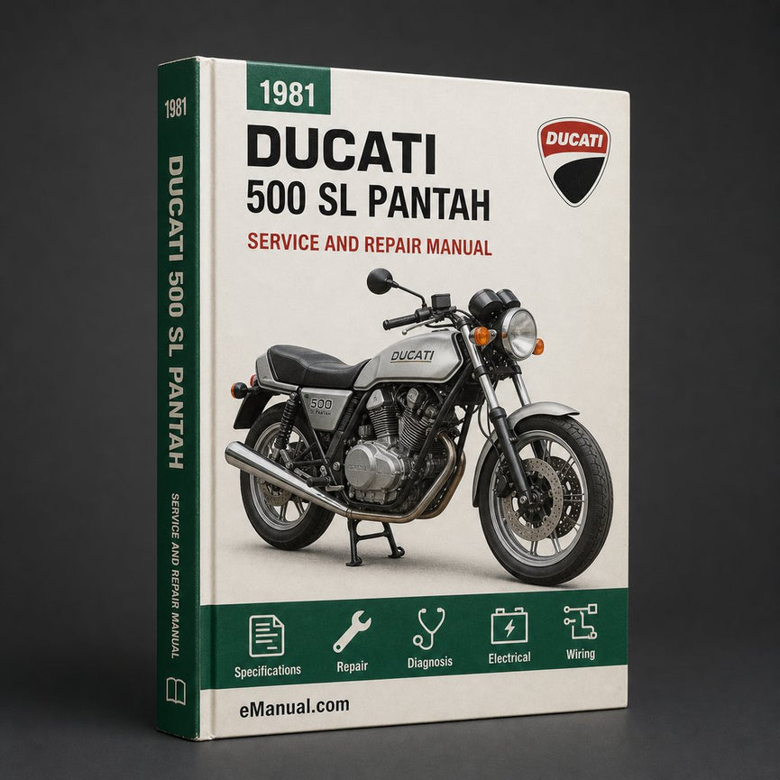 Ducati 500 SL Pantah 1981-1999 Service Repair Manual