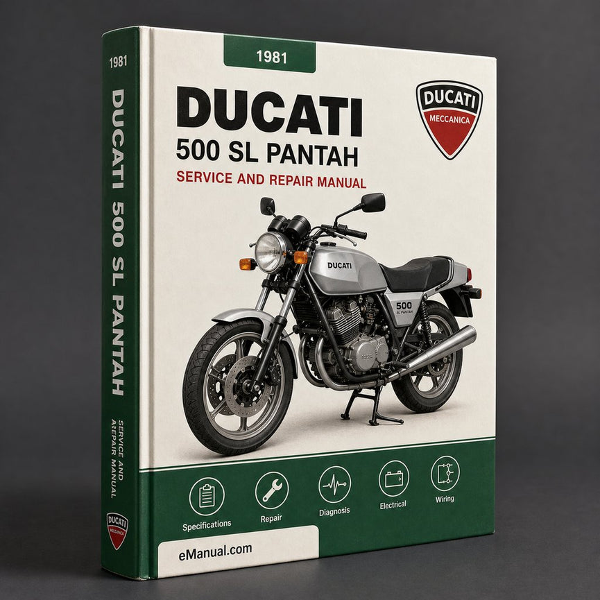 Ducati 500 SL Pantah 1981-1999 Factory Service Repair Manual