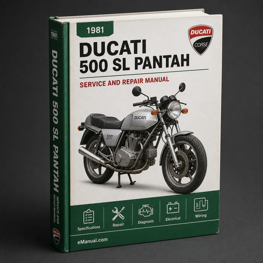 Ducati 500 SL Pantah 1981-1999 Workshop Service Repair Manual