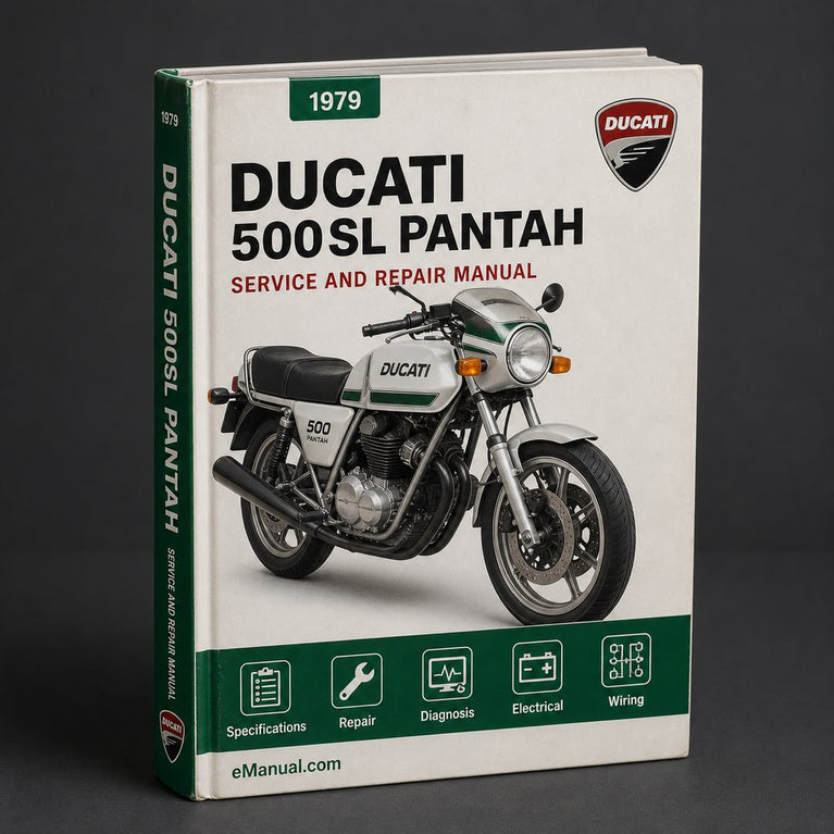 1979 Ducati 500SL Pantah Factory Service Repair Manual