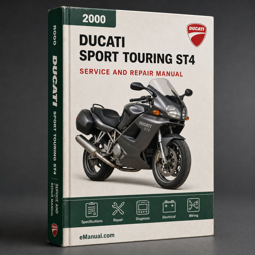 Ducati Sport Touring ST4 Factory Parts Catalogue 2000-2005