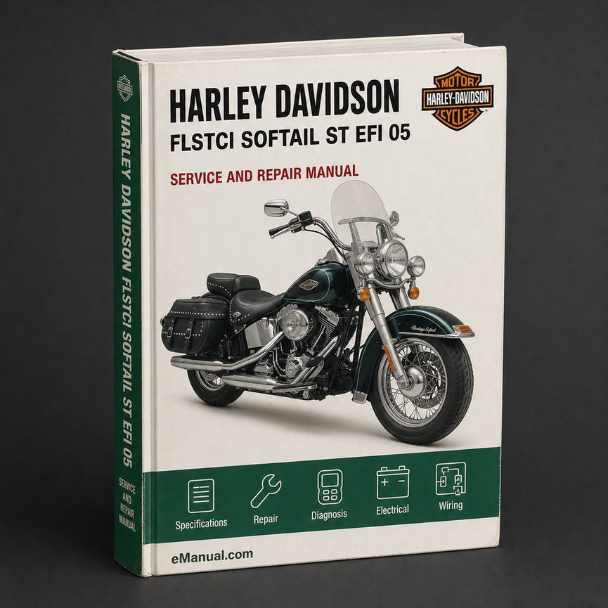 Harley Davidson FLSTCI Softail ST EFI 05 Service Repair Manual