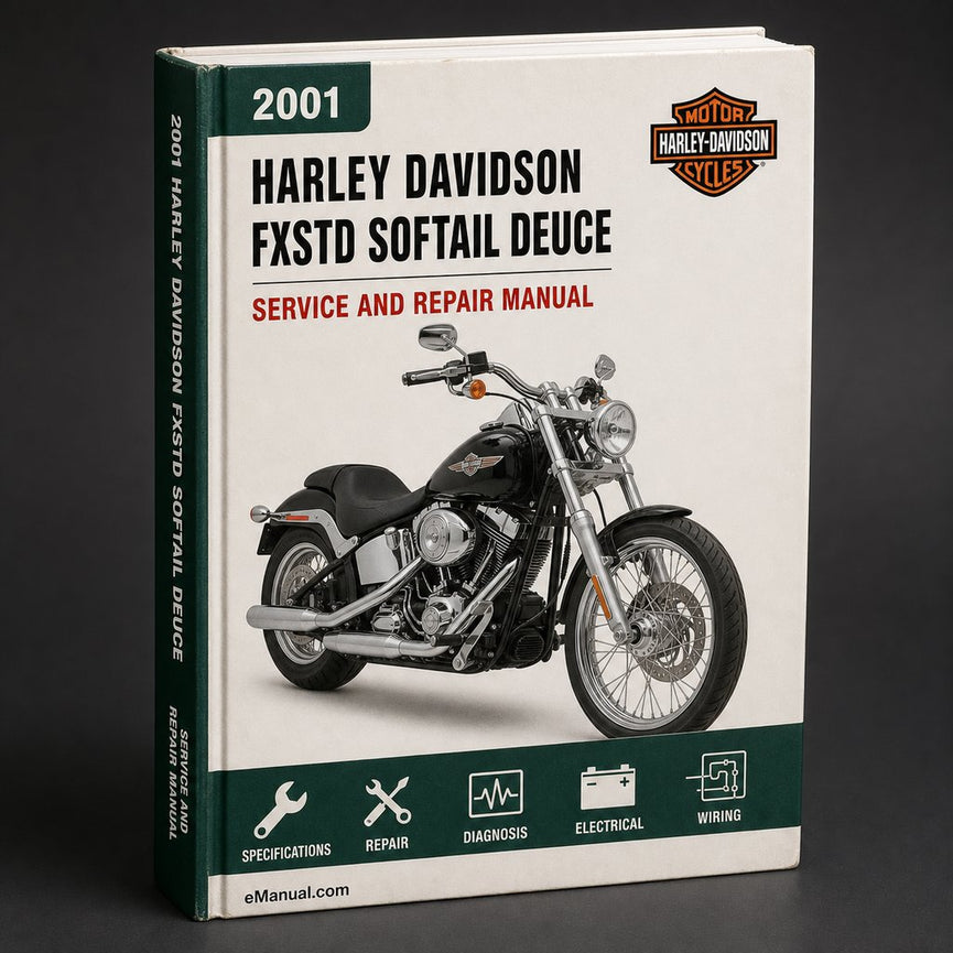 Harley Davidson FXSTD Softail Deuce 2001 Service Repair Manual